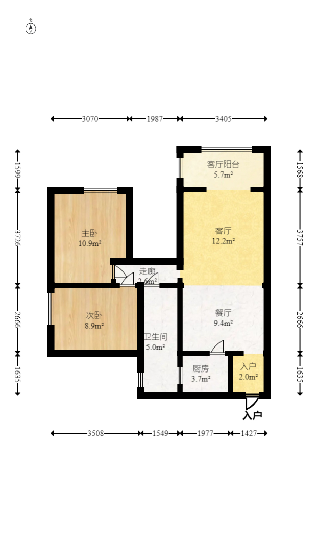 正大豪庭 3室2厅1卫 158.0万 正大豪庭 3室2厅1卫 158.0万户型图