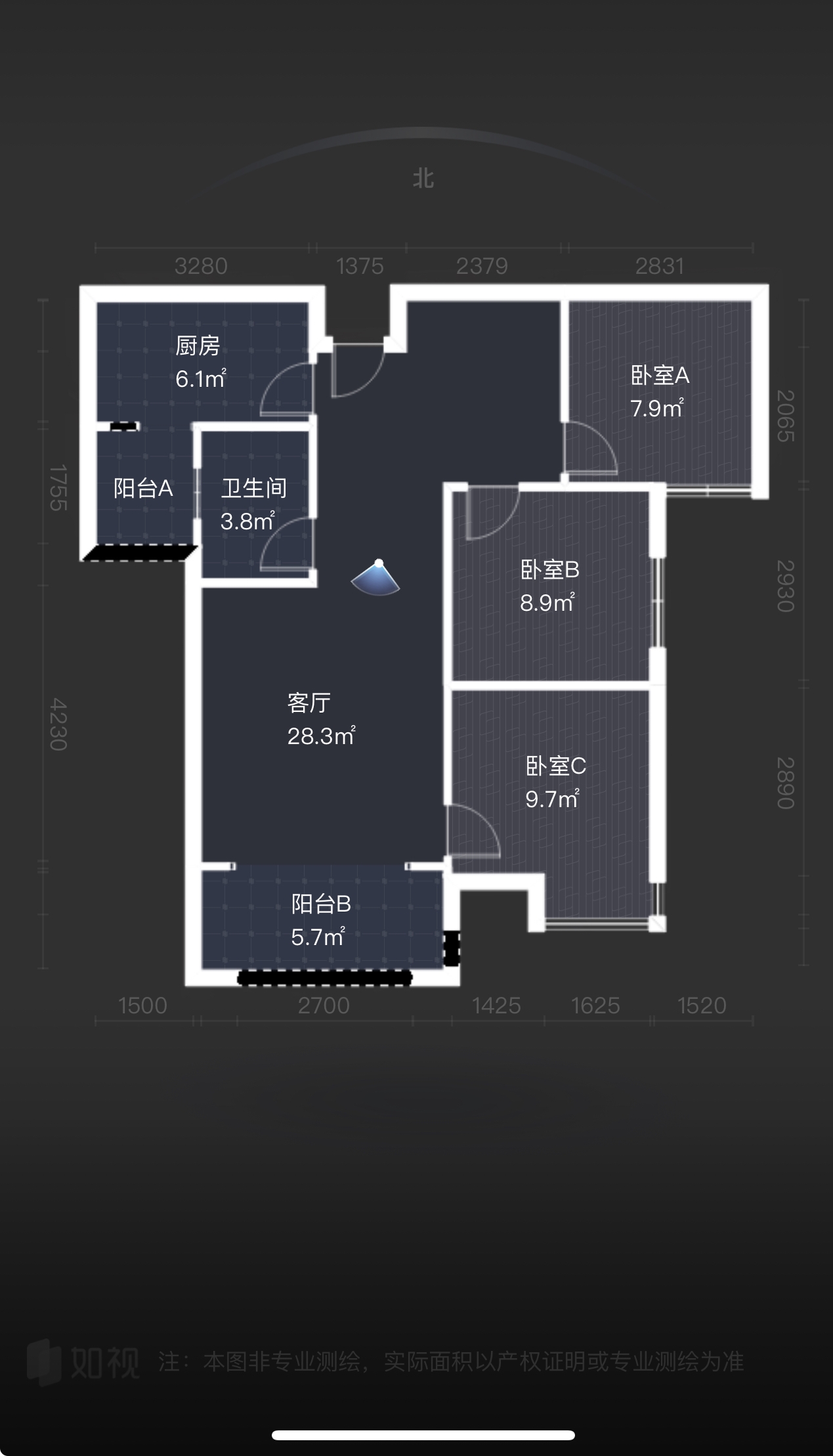 金水湾 3室2厅2卫 48.0万 金水湾 3室2厅2卫 48.0万室内图