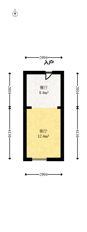 碧桂园翘楚棠  1室1厅1卫    16.0万 碧桂园翘楚棠  1室1厅1卫    16.0万户型图