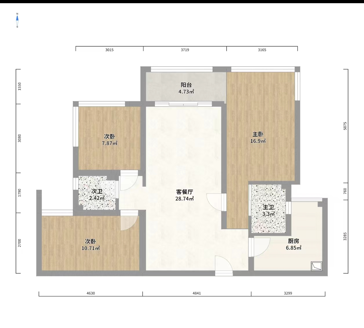 翡翠公园(北大资源)  3室2厅2卫    52.8万 翡翠公园(北大资源)  3室2厅2卫    52.8万室内图