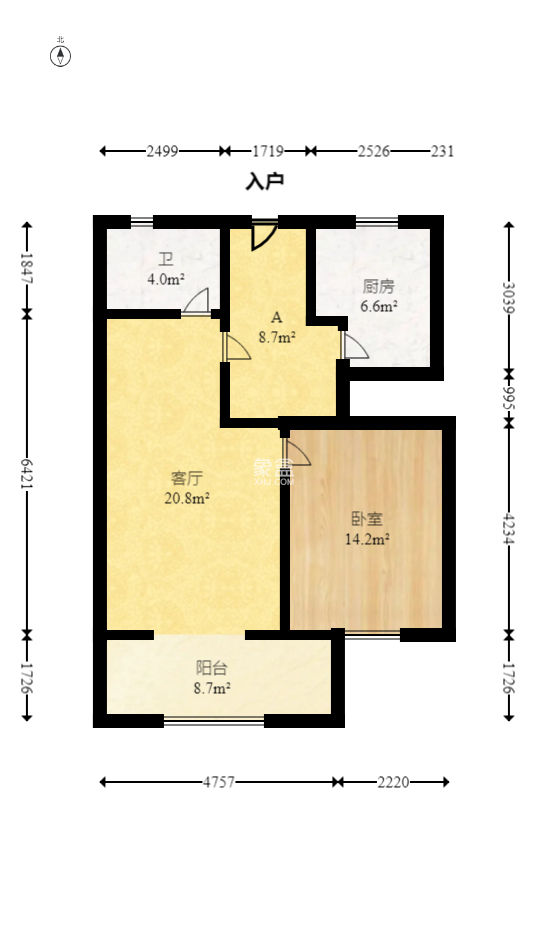 梅溪正荣府  4室1厅1卫    110.0万