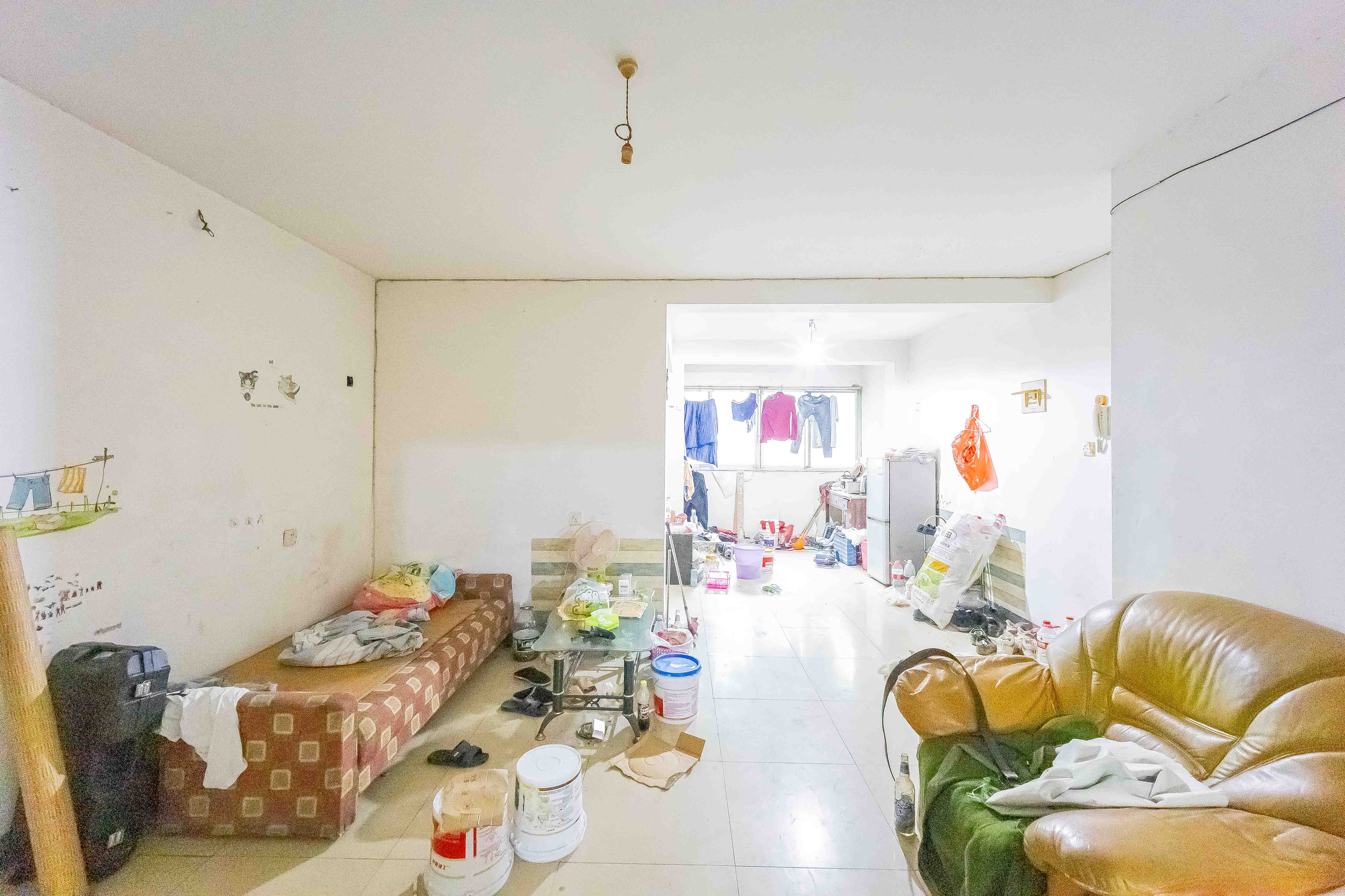 解放四村626号(长沙市三医院宿舍)  2室1厅1卫   49.90万客厅