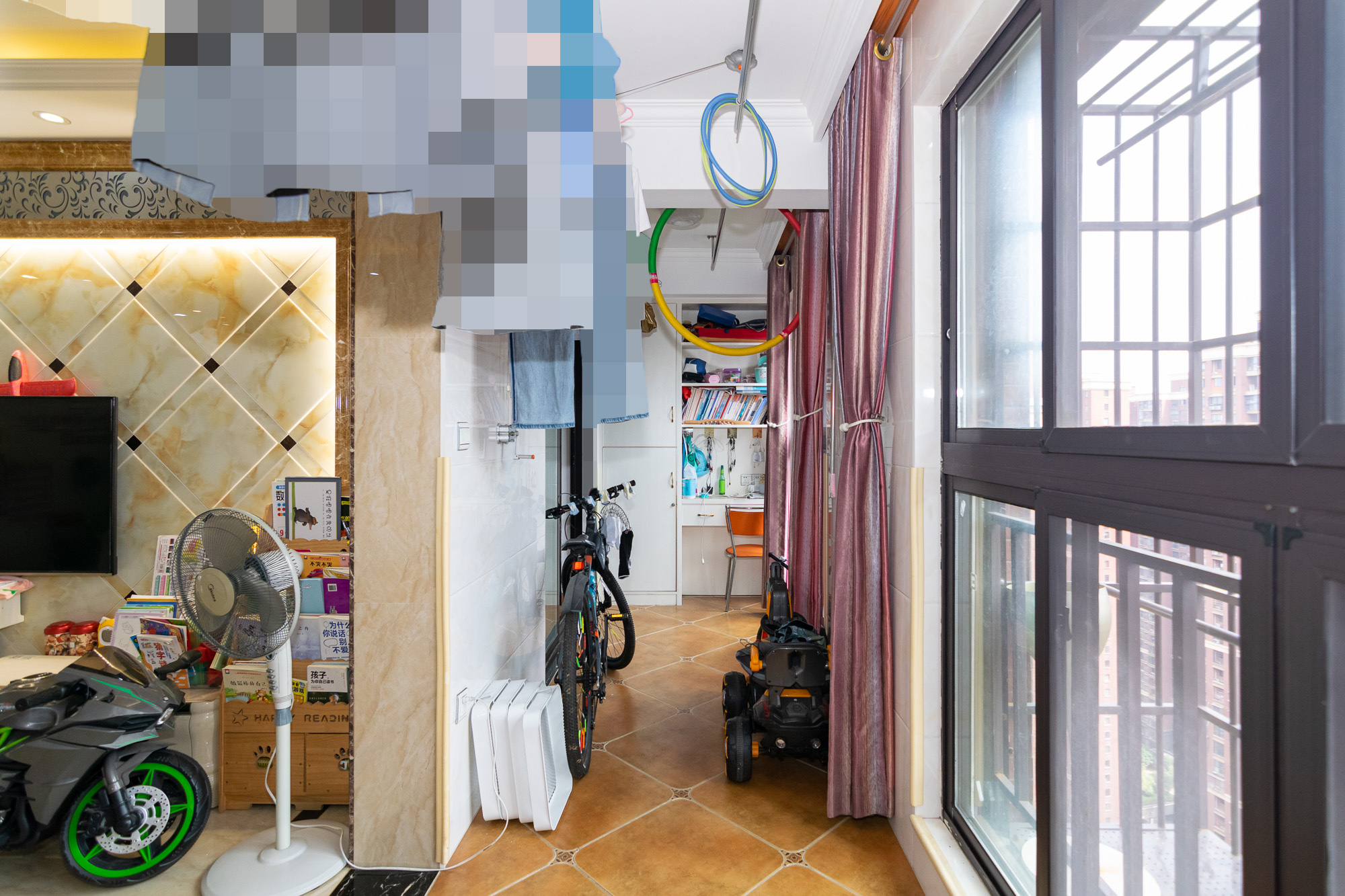 新城国际花都 3室2厅2卫 91.9万 新城国际花都 3室2厅2卫 91.9万阳台