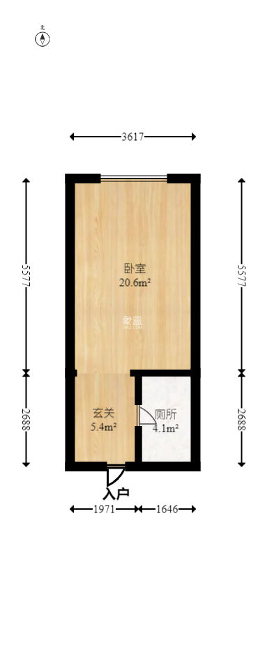 龙湖新壹城  1室1厅1卫   38.00万