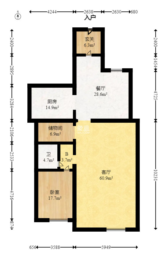 归心苑  7室2厅2卫   828.00万