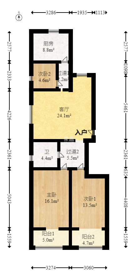 陳家湖小區(qū)  3室2廳1衛(wèi)   90.00萬