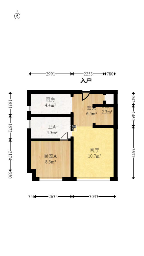龙湖铂金岛  2室2厅2卫   70.00万