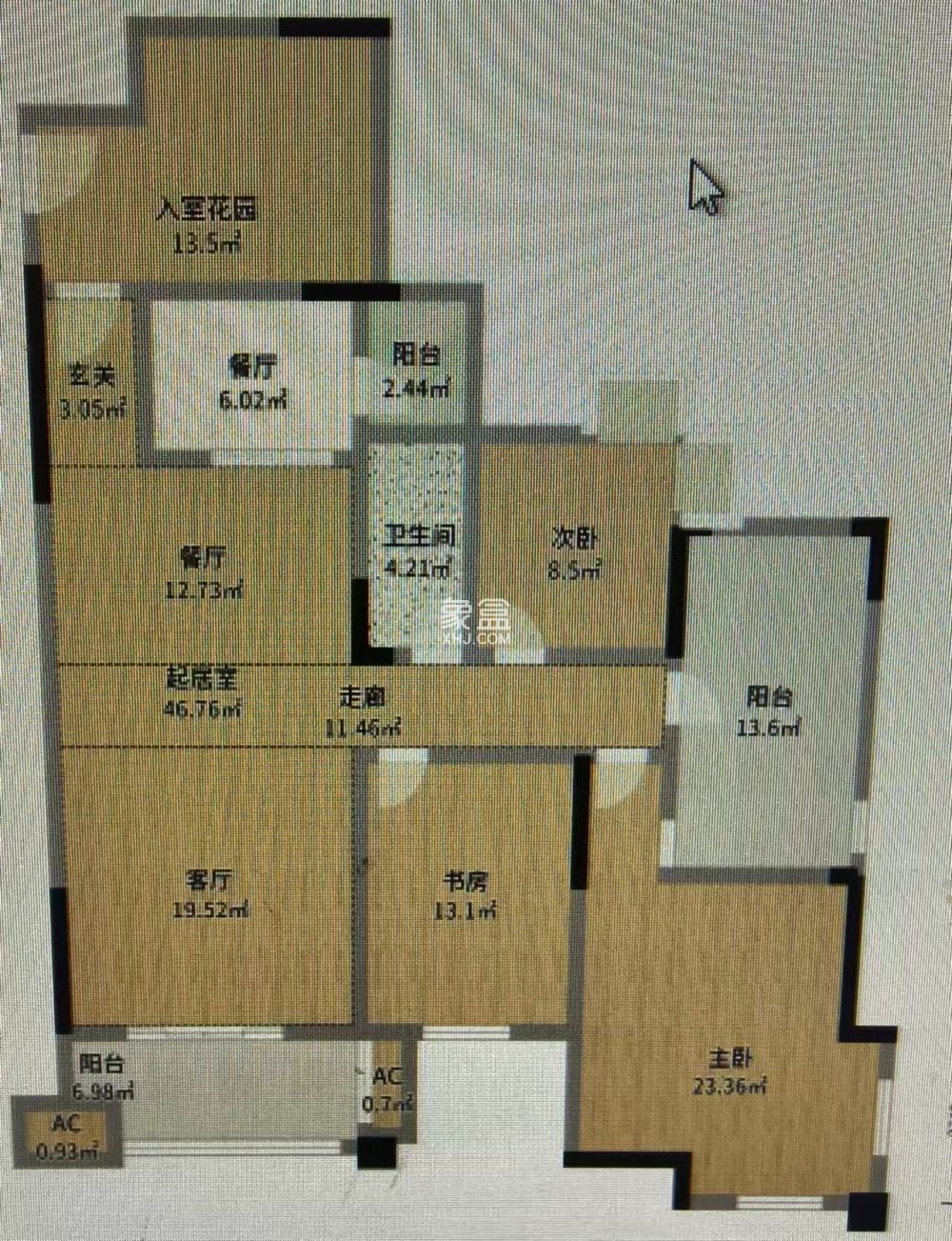 香博堡  4室2厅2卫   46.00万