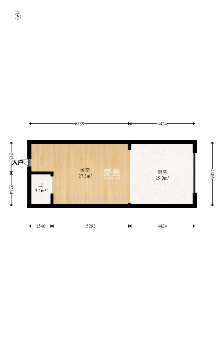 榮悅臺(tái)  1室1廳1衛(wèi)   47.00萬(wàn)