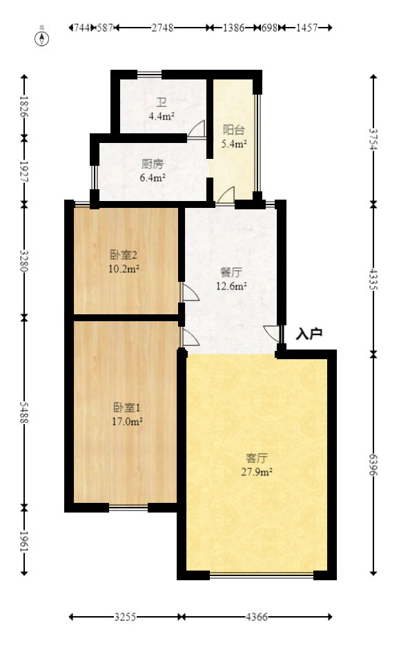 杨家山交警宿舍  2室2厅1卫   45.00万