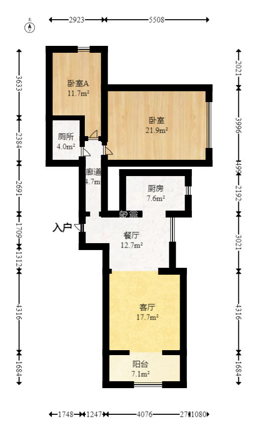 陽光100三期  2室2廳1衛(wèi)   90.00萬