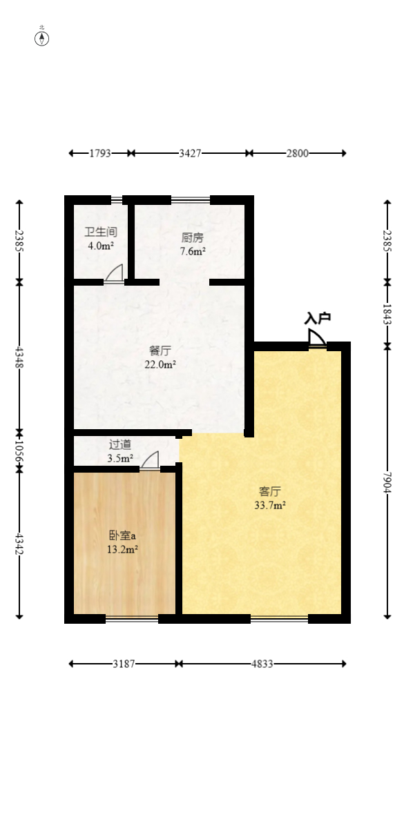 御邦  5室2厅2卫   320.00万室内图1
