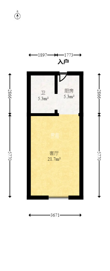 华润琨瑜府  2室1厅1卫   52.00万