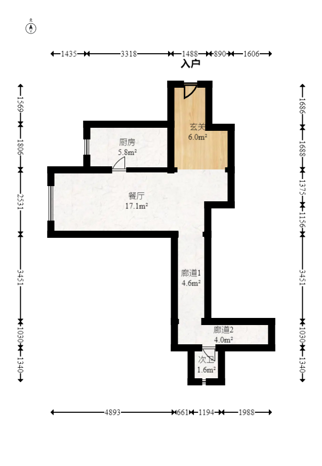 中国铁建梅溪青秀二期 4室2厅2卫 140.0万 中国铁建梅溪青秀二期 4室2厅2卫 140.0万户型图