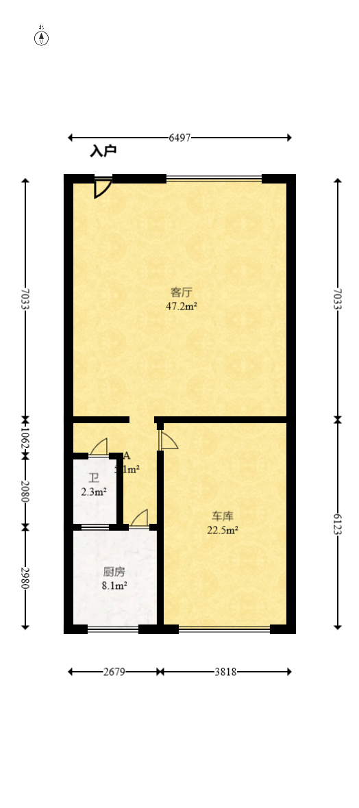 御景龙城  6室2厅2卫   257.00万室内图1