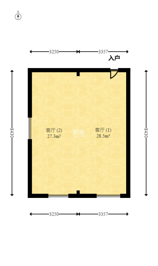 梅溪湖金茂湾  2室1厅1卫   69.00万