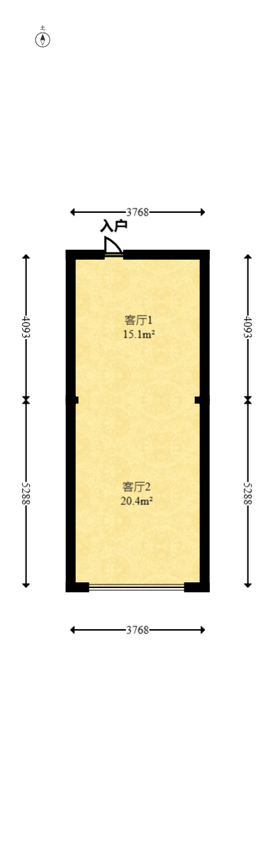 太阳城  2室2厅1卫   39.80万室内图1