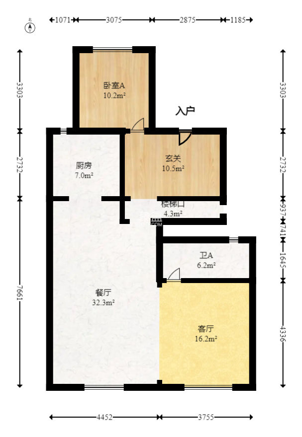卓越中寰  5室2厅4卫   650.00万