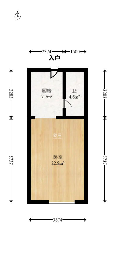中海阅溪府  1室0厅0卫    26.8万