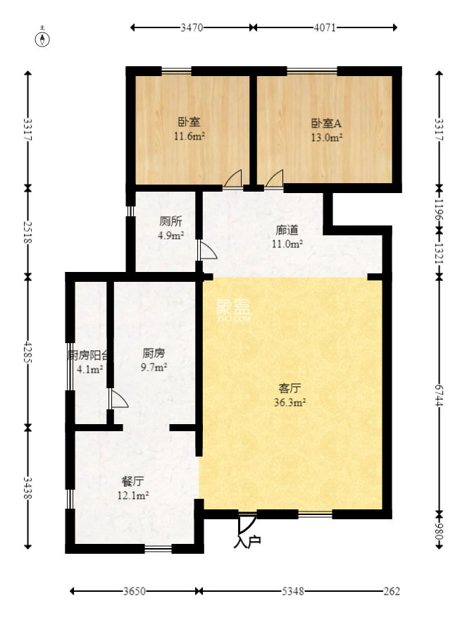 恒大文化旅游城C区  6室3厅3卫   580.00万