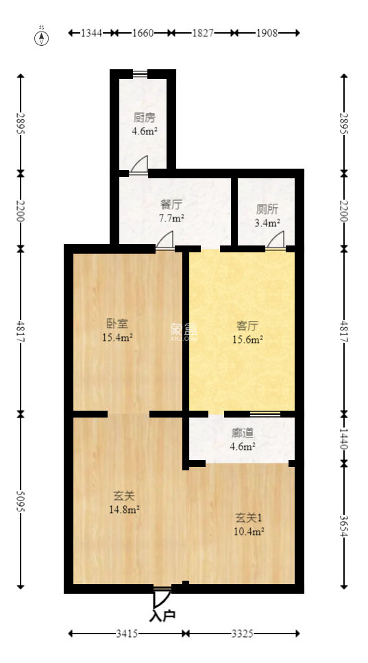 矿山研究院  1室1厅1卫    62.0万