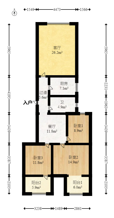 緯二路審計廳  3室2廳1衛(wèi)   76.00萬