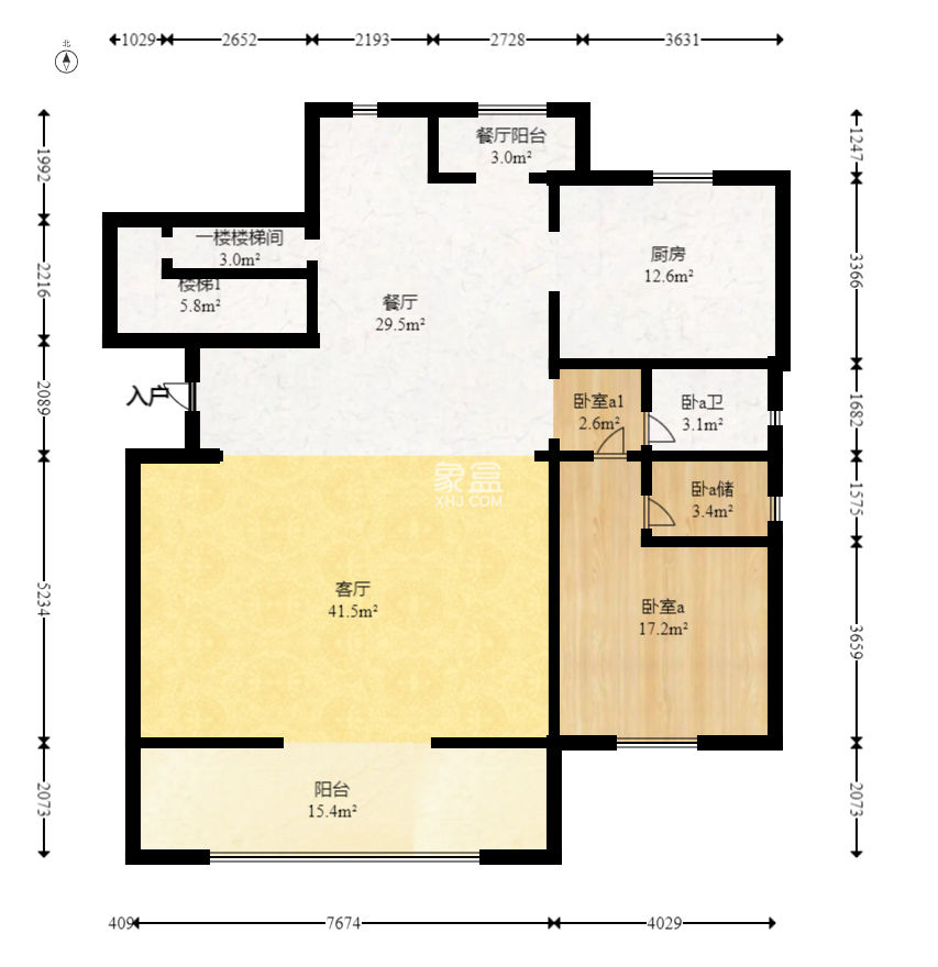 绿地麓湖郡  1室0厅0卫    350.0万
