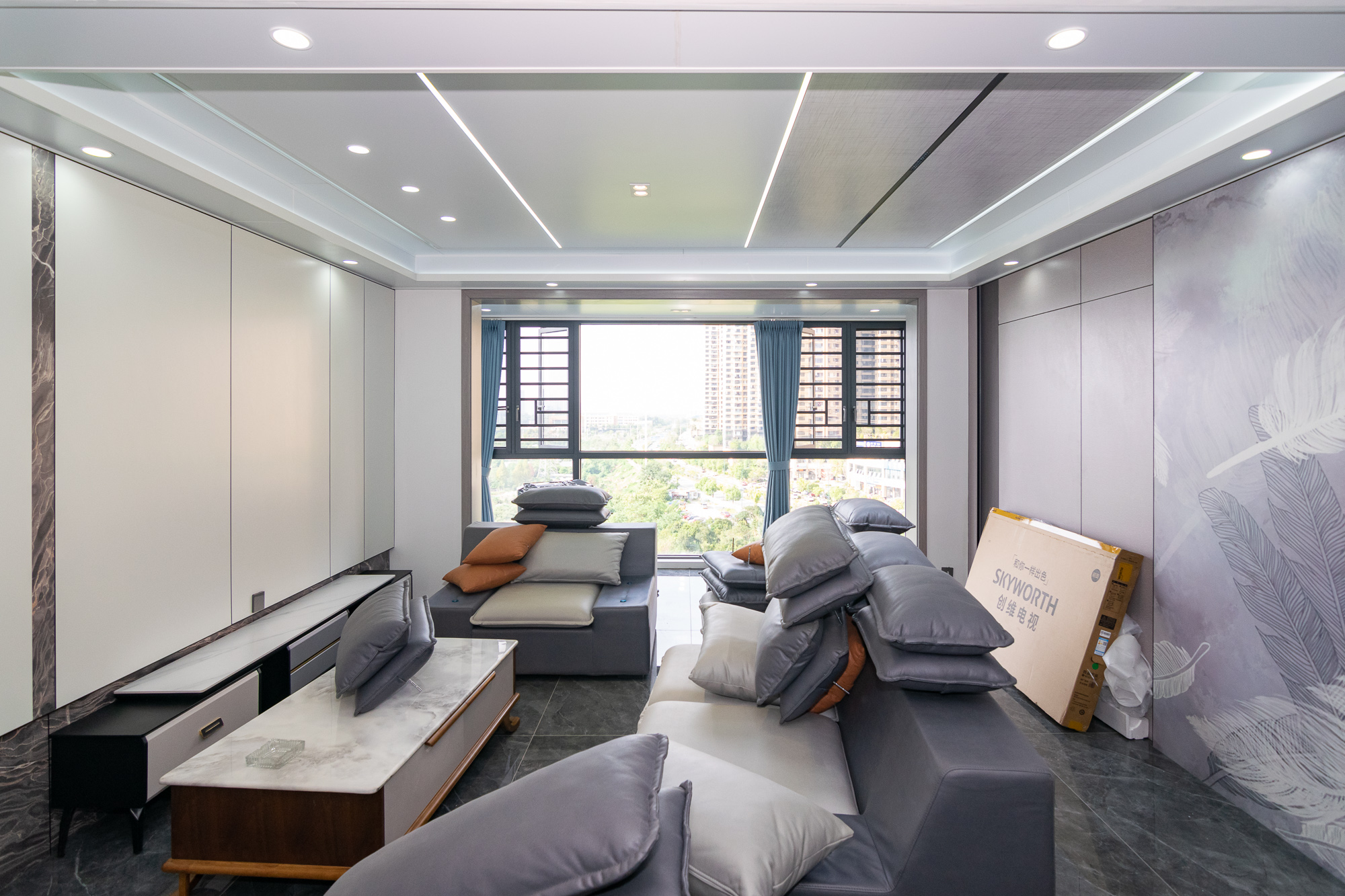 长郡旁牛津街(瑞凯滨江雅苑) 3室2厅2卫 108.8万 长郡旁牛津街(瑞凯滨江雅苑) 3室2厅2卫 108.8万客厅