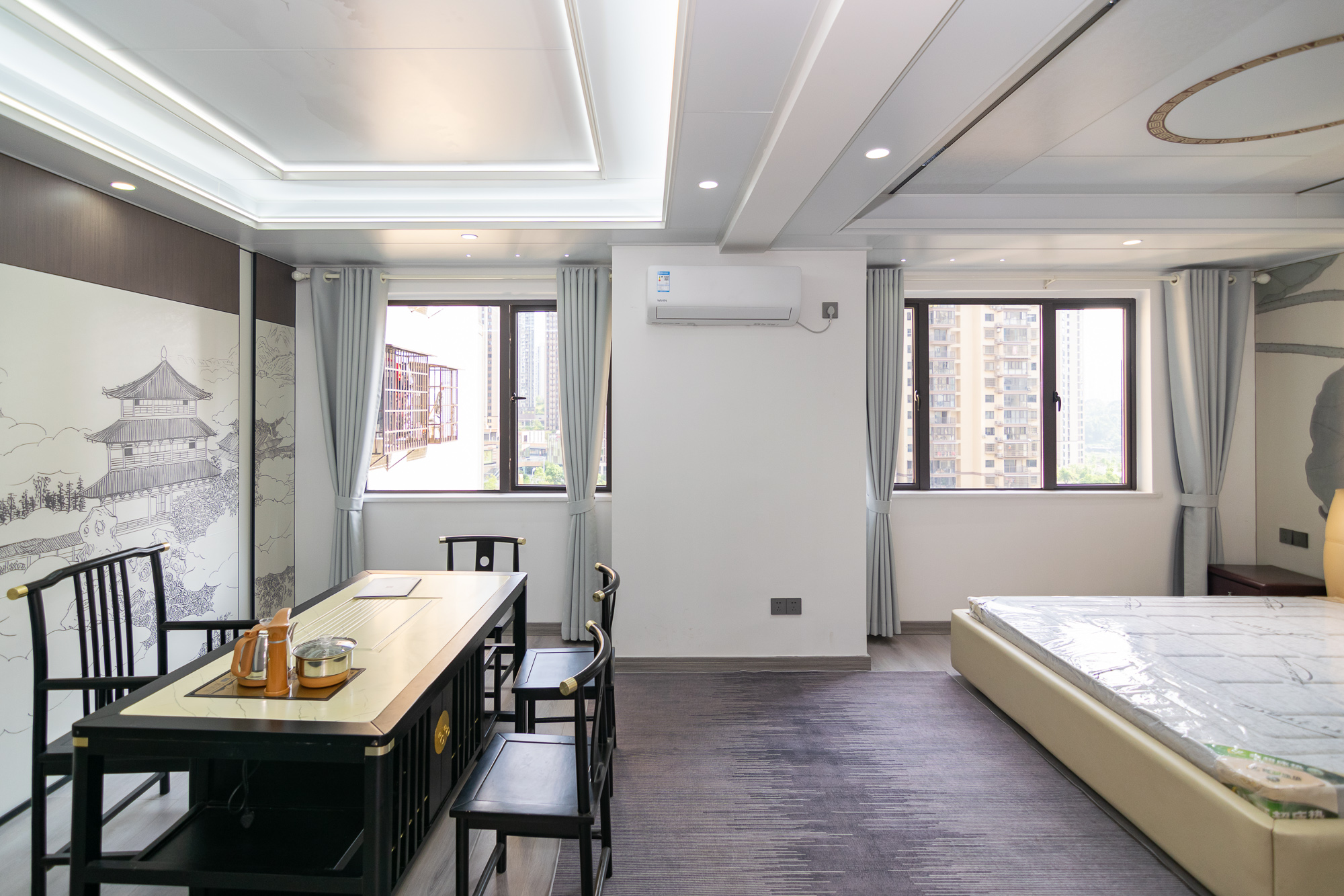 长郡旁牛津街(瑞凯滨江雅苑) 3室2厅2卫 108.8万 长郡旁牛津街(瑞凯滨江雅苑) 3室2厅2卫 108.8万卧室