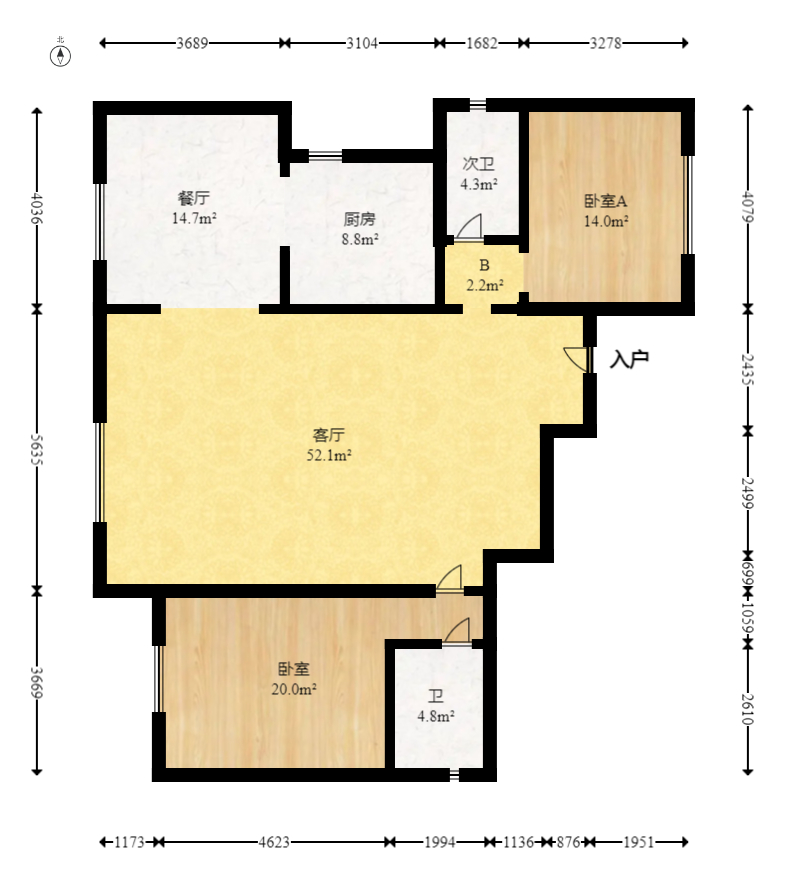 碧桂园威尼斯城  6室3厅4卫    1088.98万室内图1