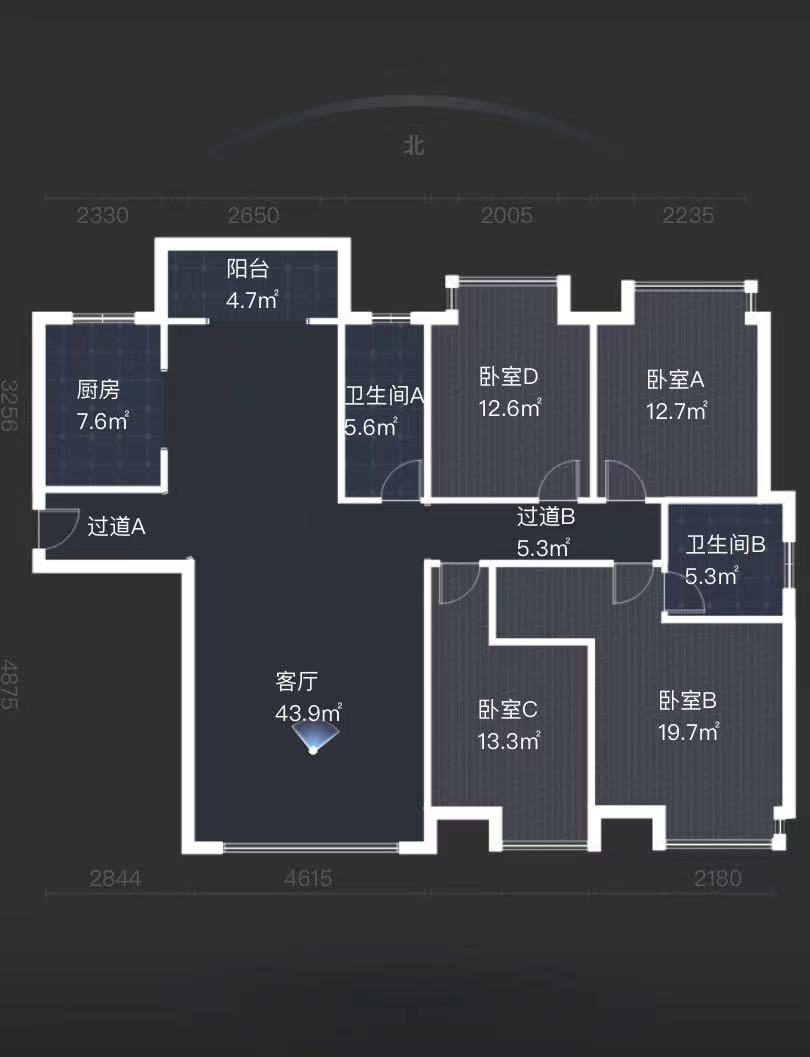 金水湾  4室2厅2卫    95.0万