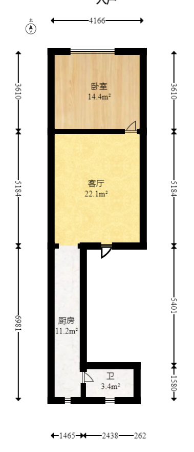 星沙三区  8室4厅4卫   158.00万室内图1