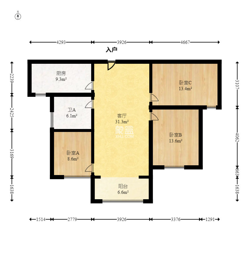 博长山水香颐  3室2厅1卫    59.5万 博长山水香颐  3室2厅1卫    59.5万