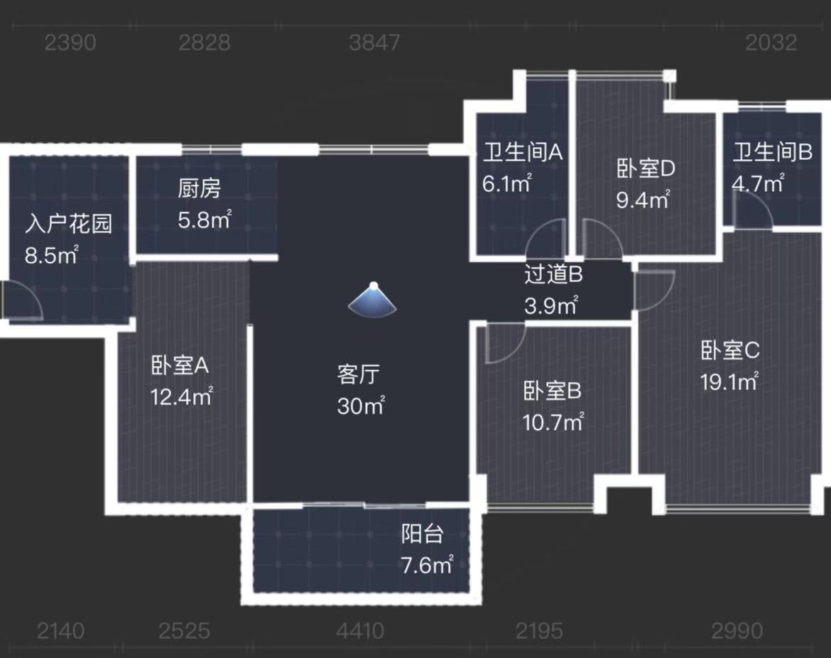 翠谷城  3室2厅2卫   58.50万