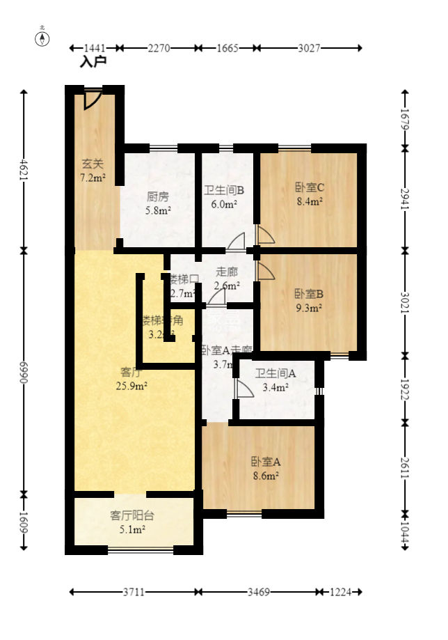 大唐印象二期御府  5室2厅3卫   188.00万