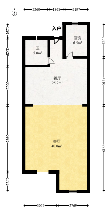 佳兆业水岸新都  5室2厅3卫   160.00万室内图1