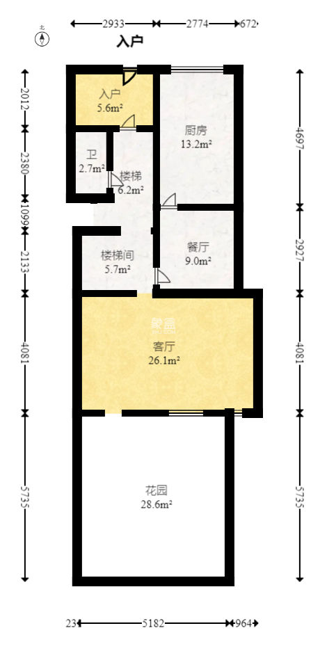 静园山庄  6室2厅3卫   200.00万
