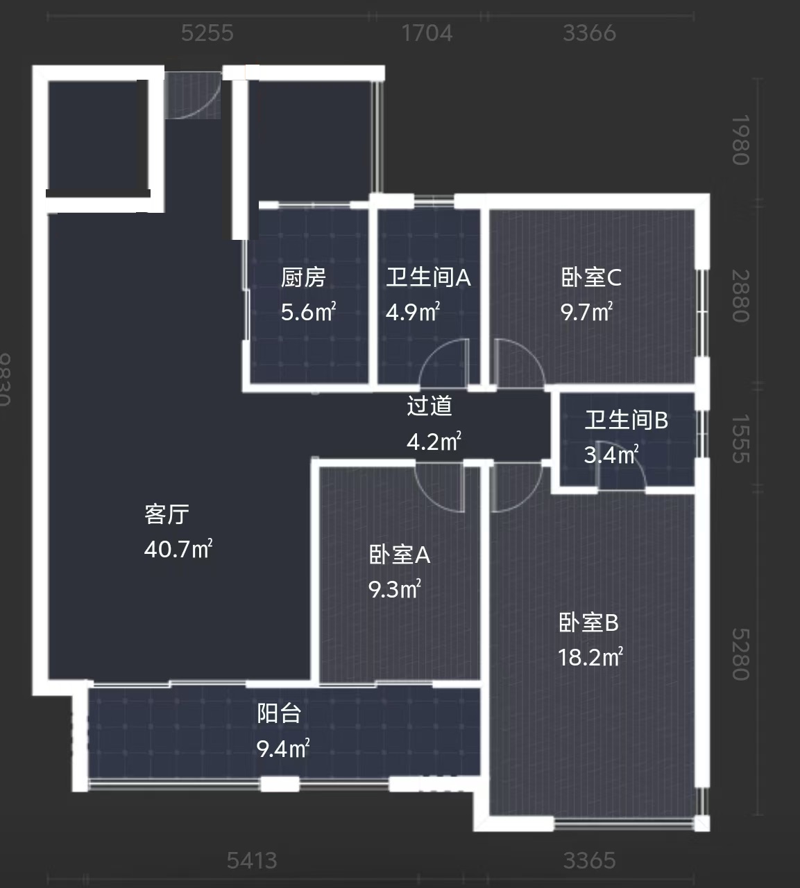 湘银星城  3室2厅2卫    63.8万 湘银星城  3室2厅2卫    63.8万室内图