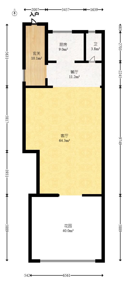 盈峰翠邸 5室2厅4卫 308.8万 盈峰翠邸 5室2厅4卫 308.8万户型图