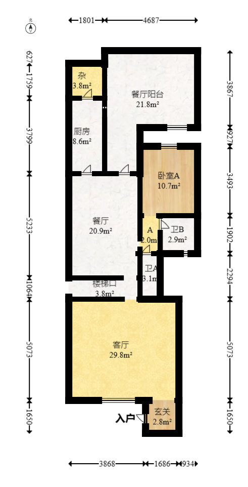 西山汇景一、二期  4室2厅5卫    480.0万 西山汇景一、二期  4室2厅5卫    480.0万户型图