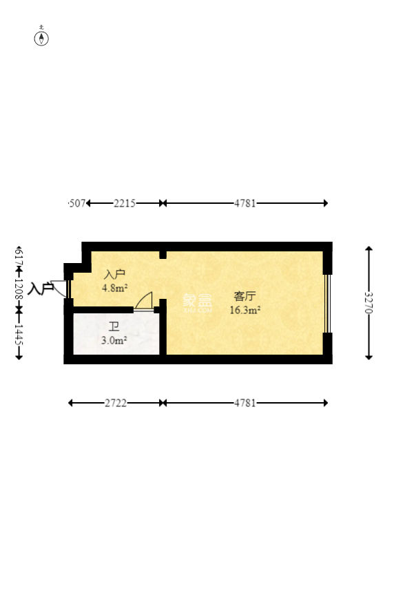 新长海漓湘悦  1室1厅1卫   18.80万
