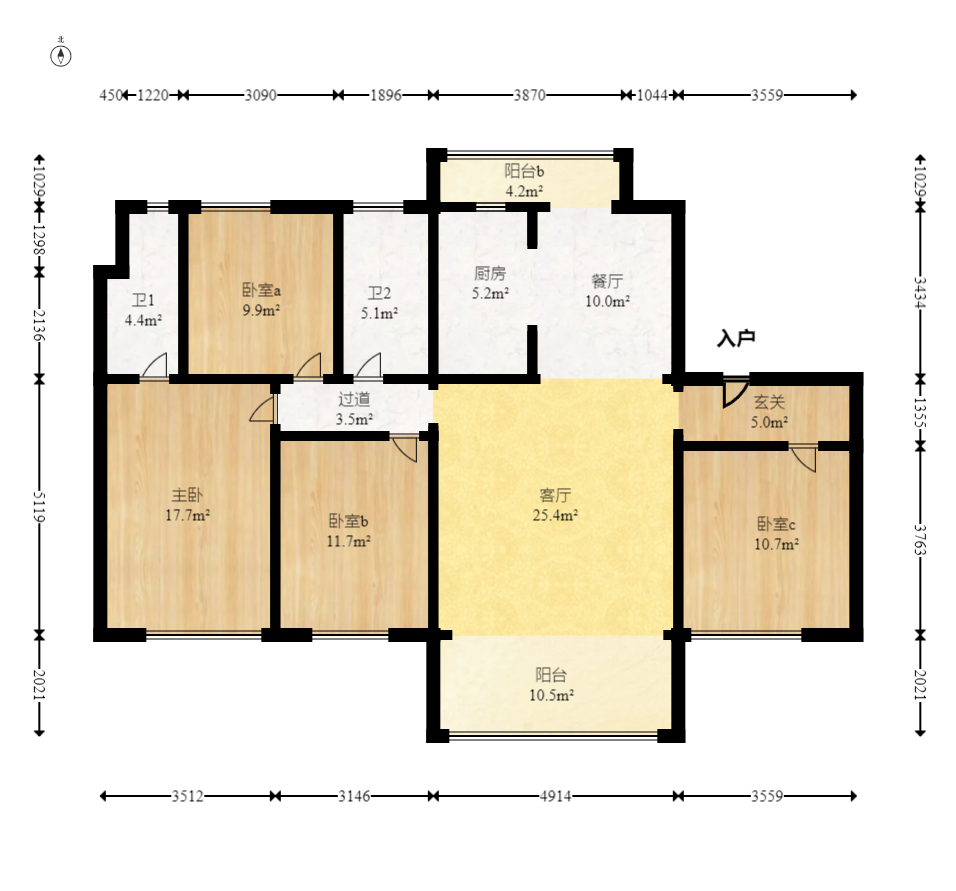 碧桂园高尔夫花园  4室2厅2卫    150.0万 碧桂园高尔夫花园  4室2厅2卫    150.0万户型图