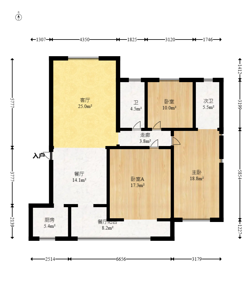 筑梦园  3室2厅1卫    69.6万 筑梦园  3室2厅1卫    69.6万户型图