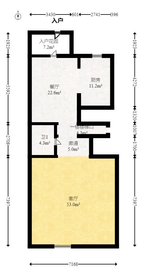 中海国际五期  6室2厅4卫   499.90万室内图1