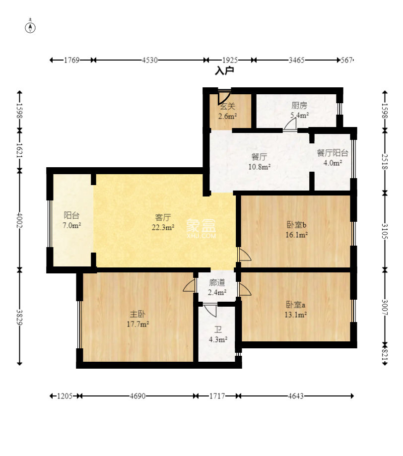 保利麓谷林語D區 3室2廳1衛 102.80萬