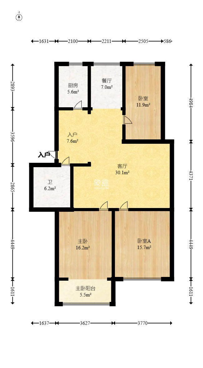 中南汽车世界  3室2厅1卫    35.8万