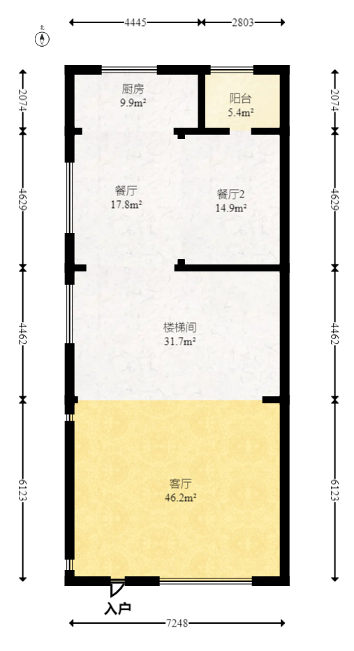 碧桂园高尔夫花园  6室2厅4卫   458.00万室内图1