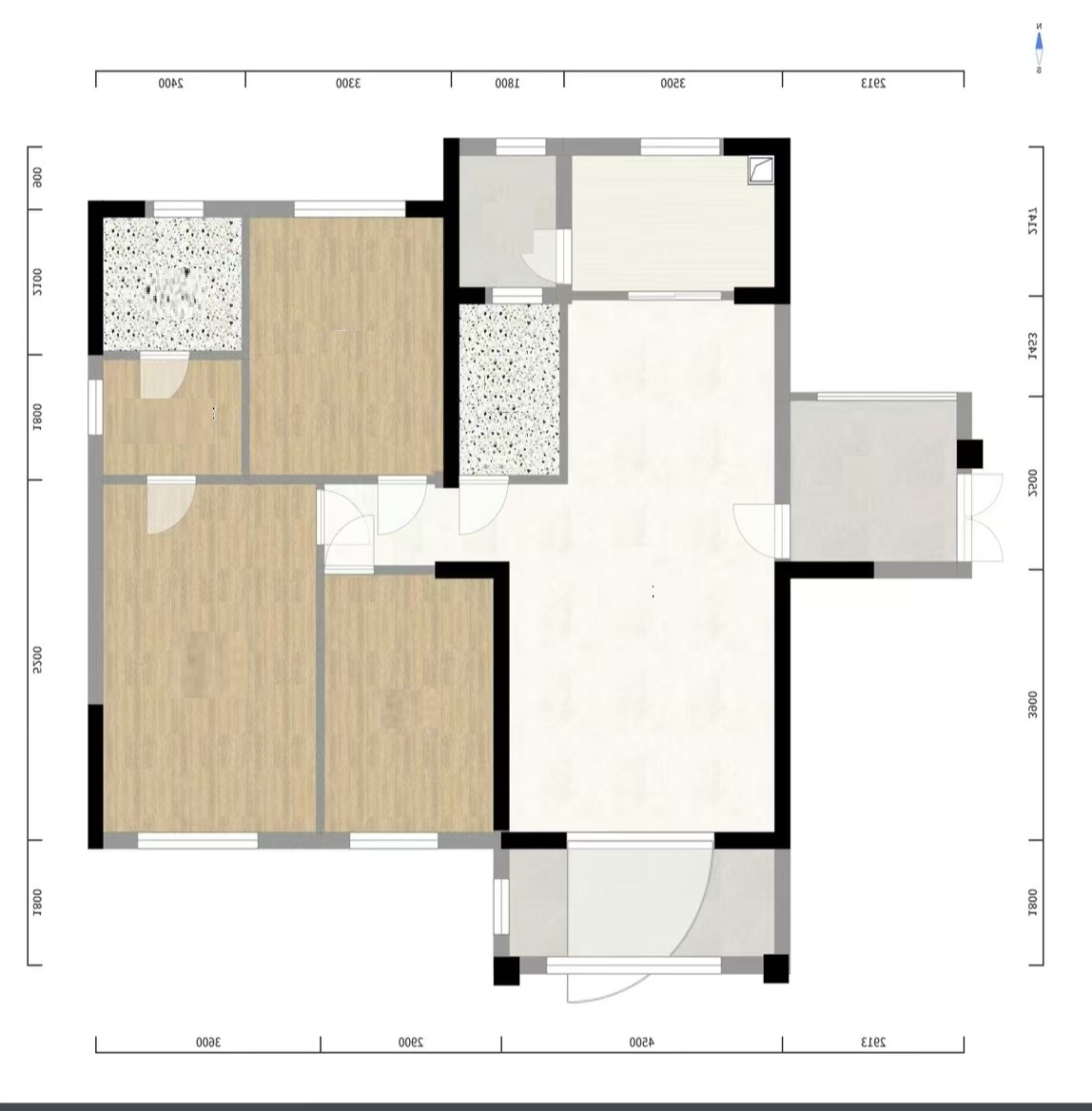 九八缔景城 1室0厅0卫 66.8万 九八缔景城 1室0厅0卫 66.8万室内图