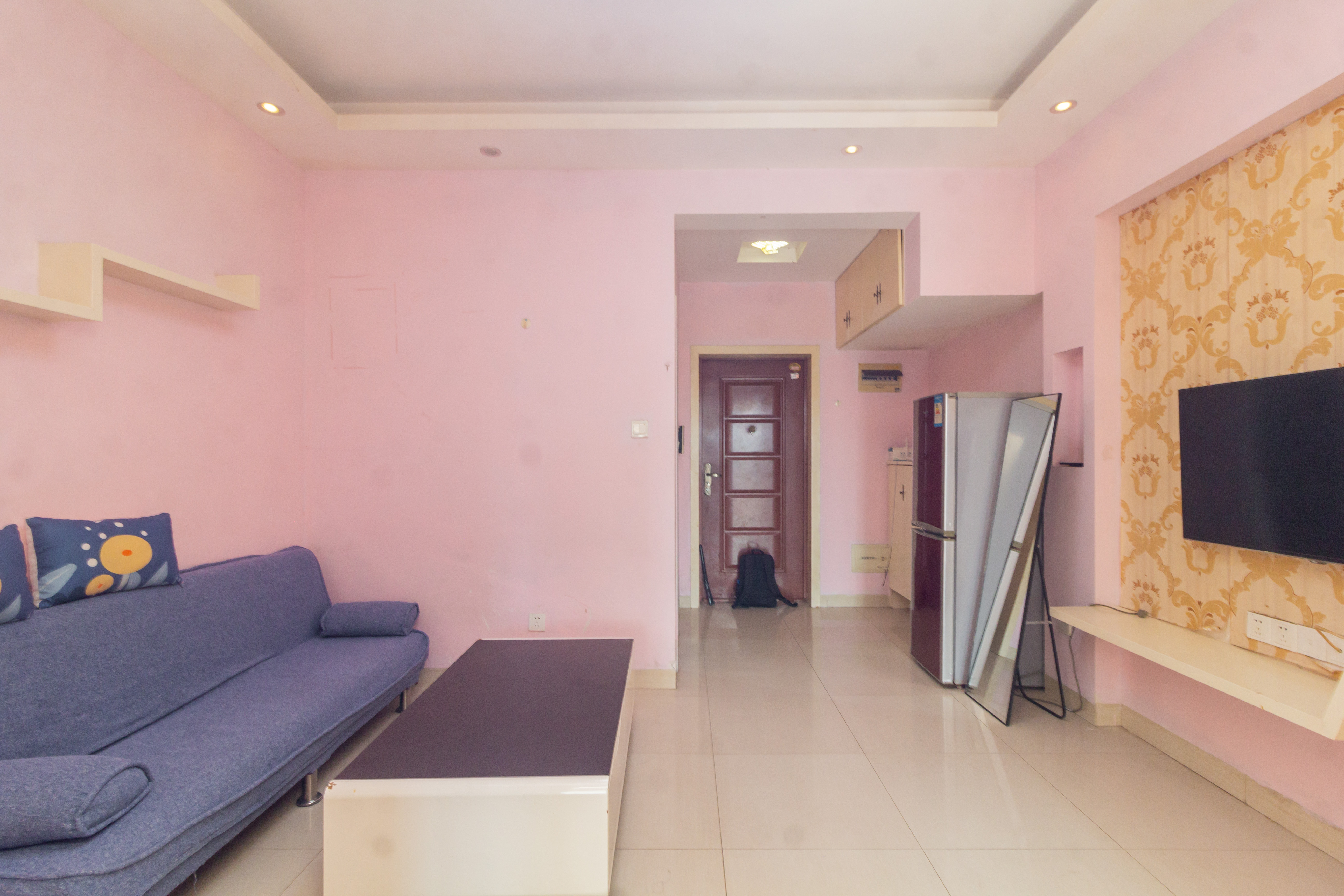 方略90公馆  1室1厅1卫    22.0万 方略90公馆  1室1厅1卫    22.0万客厅