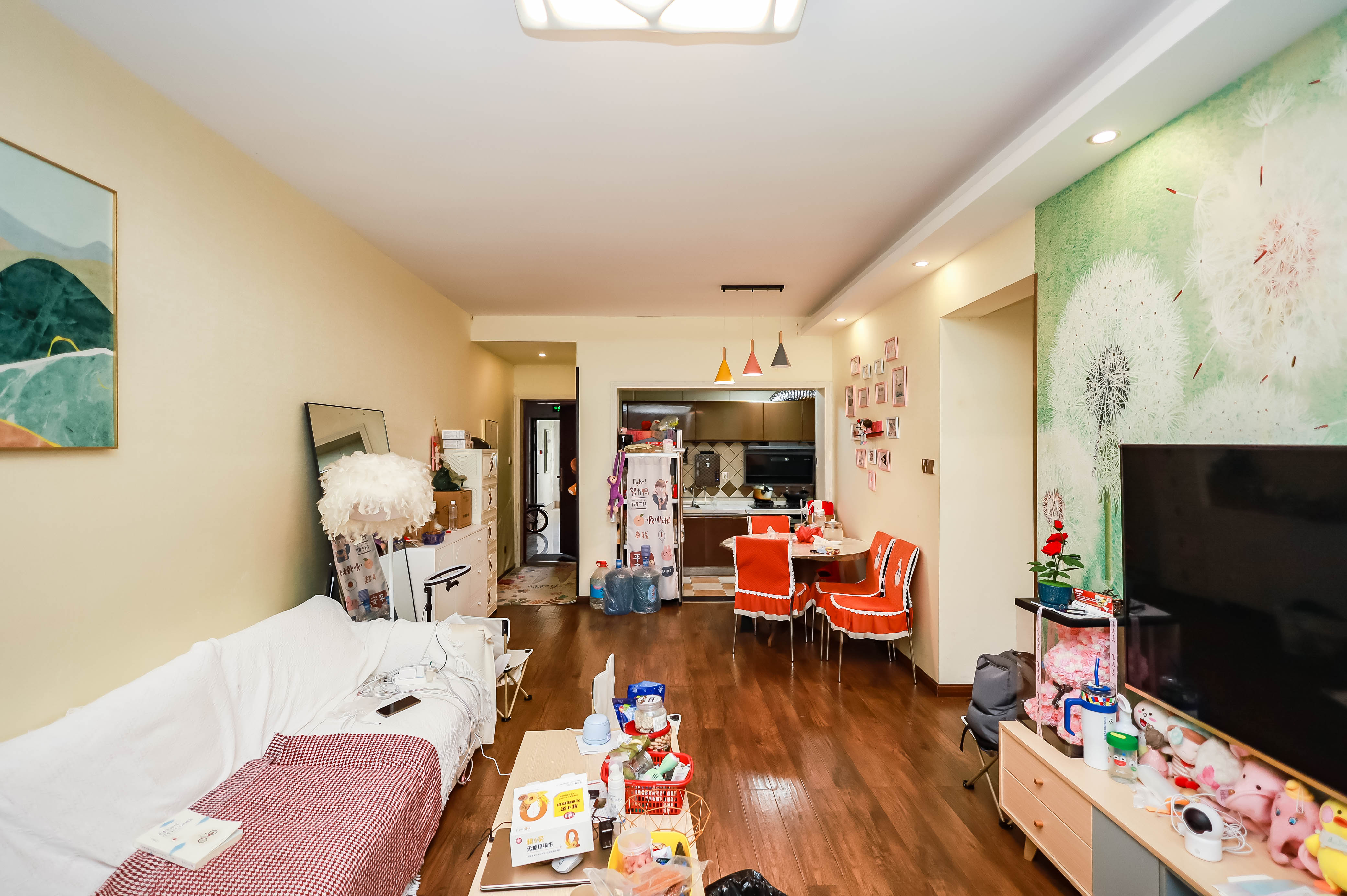 莱茵城  2室1厅1卫    60.0万客厅